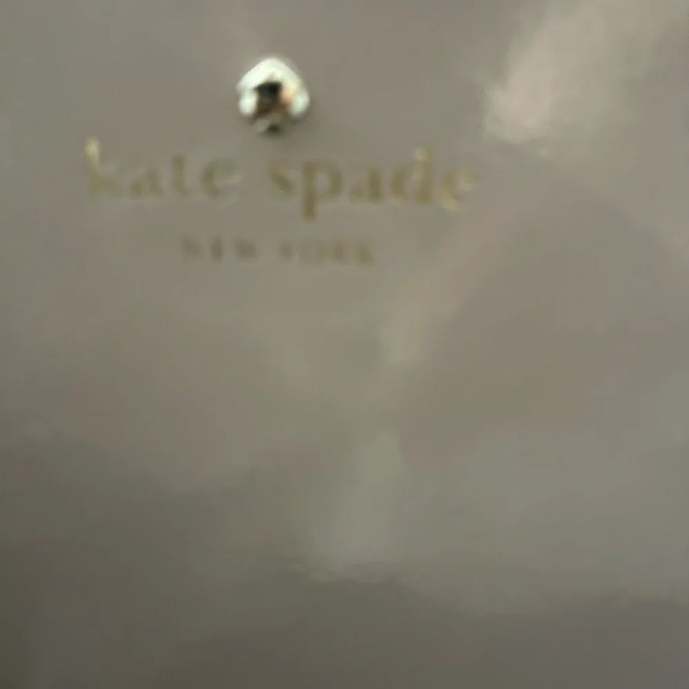 Kate Spade Brown Scalloped Tote